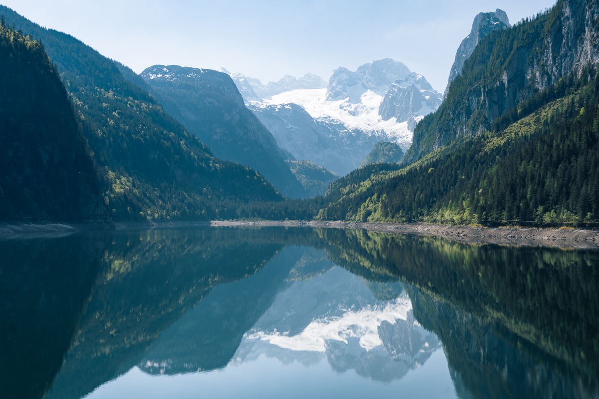 Gosausee mit Dachstein-Spiegelung
