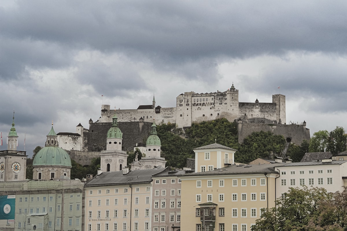 Salzburg mit Festung Hohensalzburg